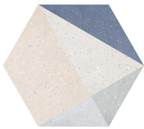 HEXAGONO MARDEN AZUL